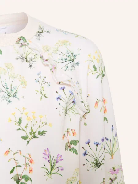 Molo Bluza Mabel Z Falbanami weiss żółta