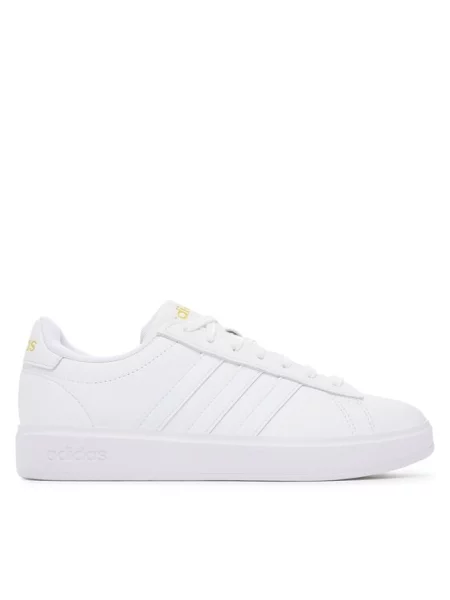Παπούτσια adidas Grand Court Cloudfoam Lifestyle Court Comfort Shoes Ftwwht/Ftwwht/Goldmt λευκό