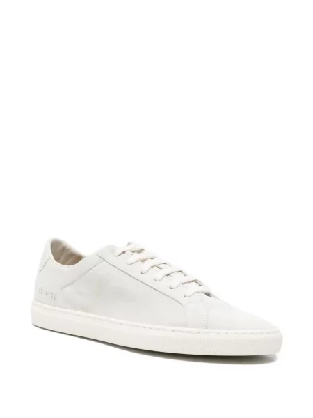 Sneakerși Common Projects cu șireturi din dantelă albastru