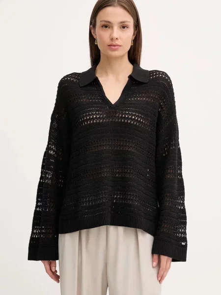 Tommy Hilfiger pulover negru