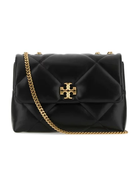 Torebka Tory Burch z nadrukiem czarna