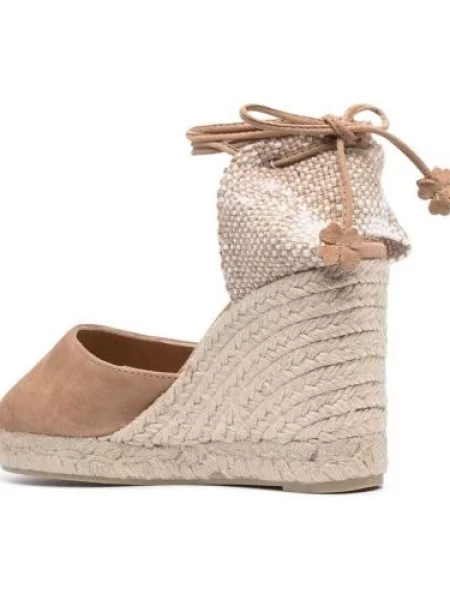 Espadrilky Castañer na klínovém podpatku