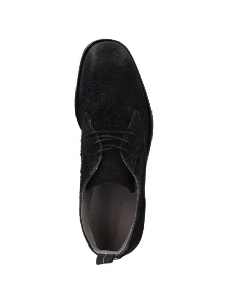 Боти Allsaints с връзки с дантела черно