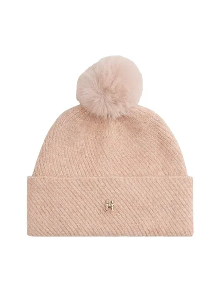 Čiapka Tommy Hilfiger béžová