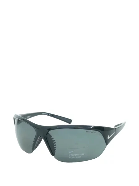Ochelari de soare Nike de catifea cu autograf retro alb