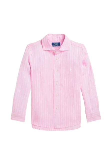 Koszula dziecięca Polo Ralph Lauren różowa