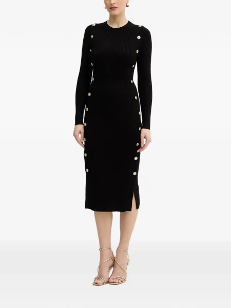 Rochie midi Guess negru