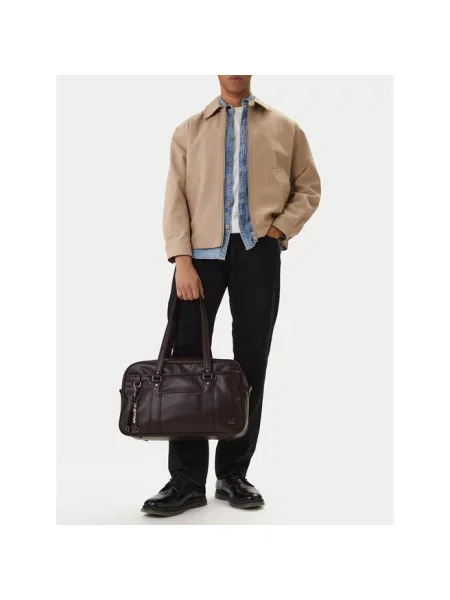 Torba na laptopa G-Star Raw brązowa