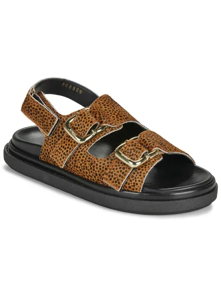 Pantofi Alohas din piele maro
