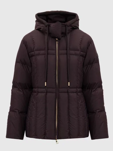 Пуховик Estom Moncler бордовий