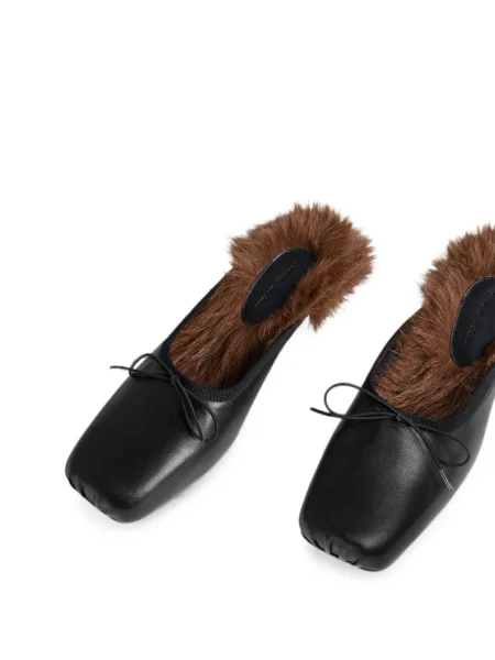 Papuci tip mules Simone Rocha negru