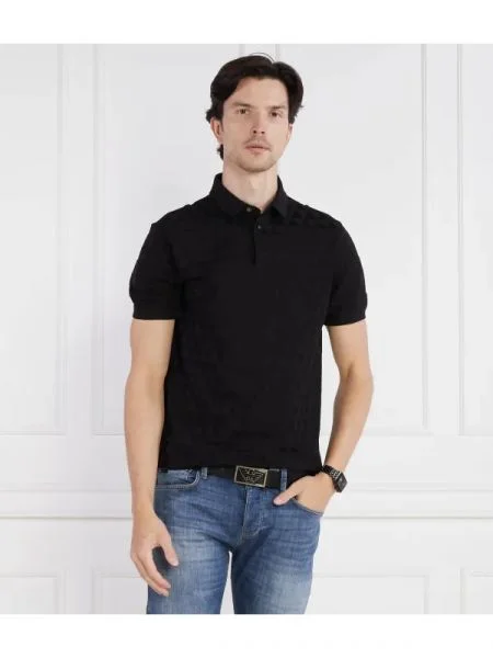 Emporio Armani Polo negru