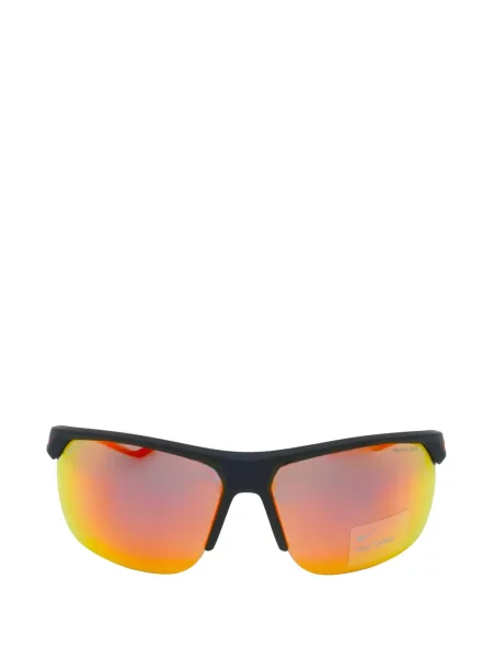 Ochelari de soare Nike de catifea cu autograf retro alb