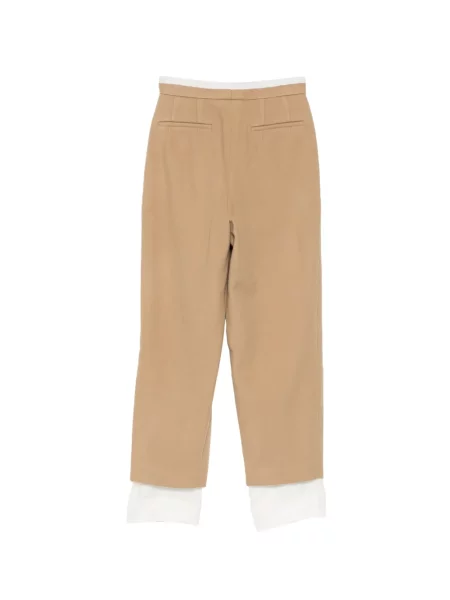 Pantaloni Y's de lână maro