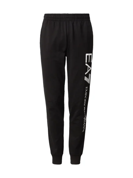 Emporio Armani Pantaloni / alb negru