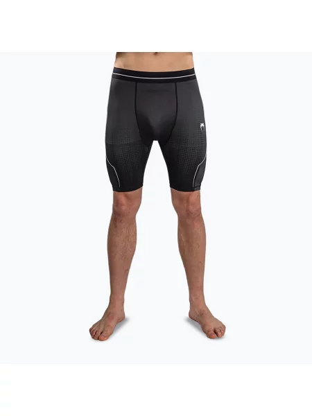 Pantaloni scurți de antrenament pentru bărbați Venum Stealth Vale Tudo black/white alb