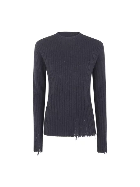 Dzianinowy sweter Uma Wang czarny