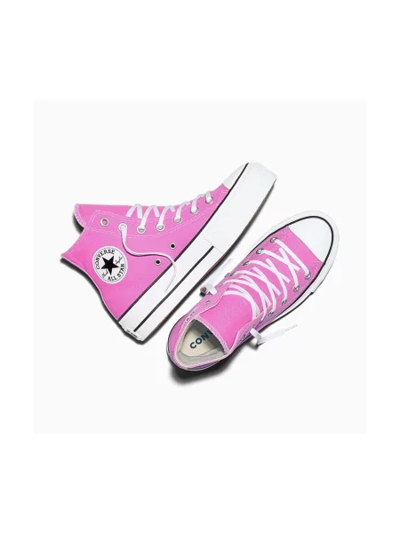 Členkové topánky Converse biela