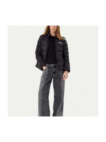 Îmbracaminte Karl Lagerfeld LIGHTWEIGHT PUFFER JACKET negru
