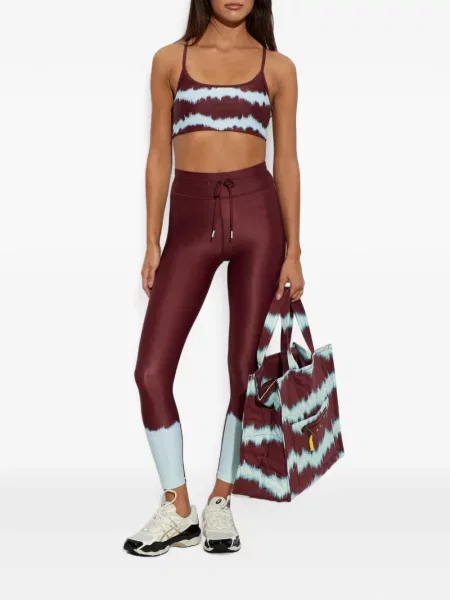 Leggings The Upside cu legături roșu