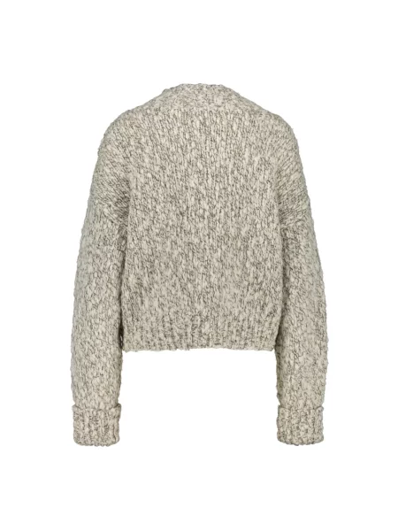 Sweter Opus wełniany beżowy