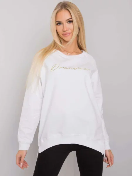 Hanorac Fashionhunters alb