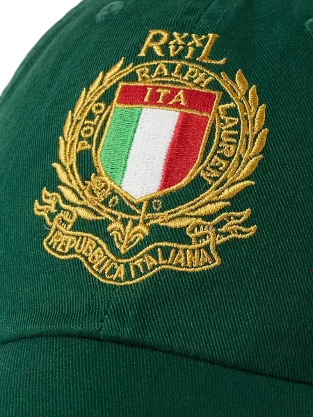 Polo Ralph Lauren czapka z daszkiem zielona