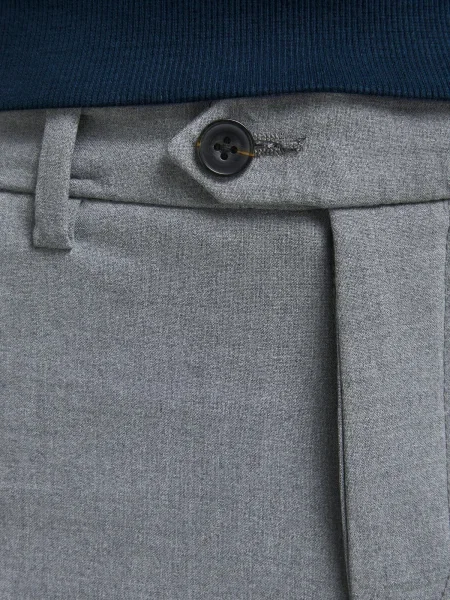 JACK & JONES Chino hlače Marco Connor' siva