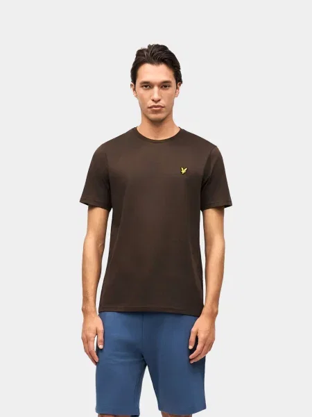 Футболка Lyle & Scott коричневий