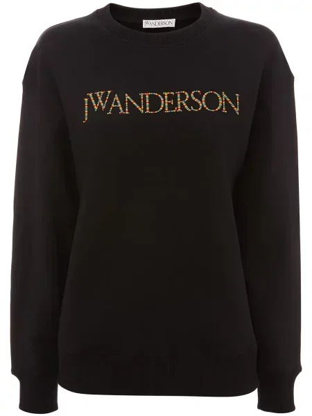 Hanorac Jw Anderson cu autograf negru