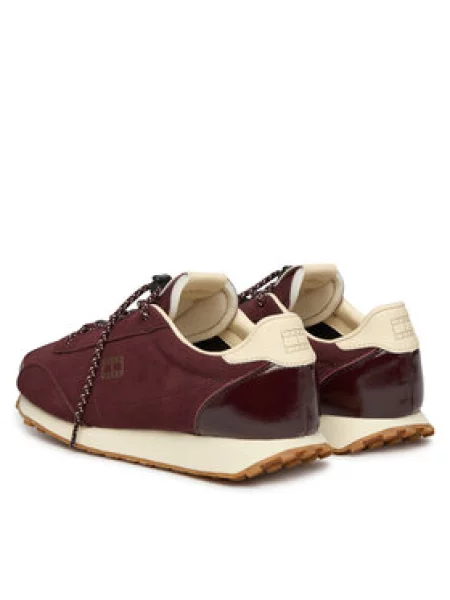 Tommy Jeans Sportcipők Tjw Retro Archive Runner Suede Bordó