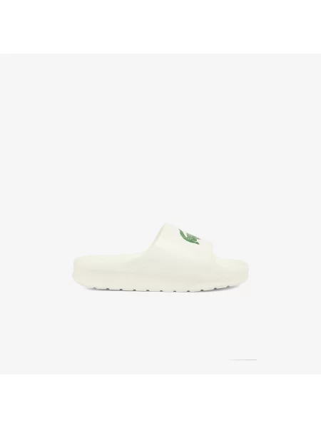 Lacoste Klapki Serve Slide białe