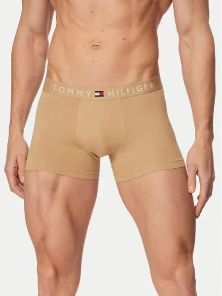 Boxeralsó Tommy Hilfiger Trumk 5 pairs cobalt blue/pitch black/black/light castle/desert. Méret: S fekete