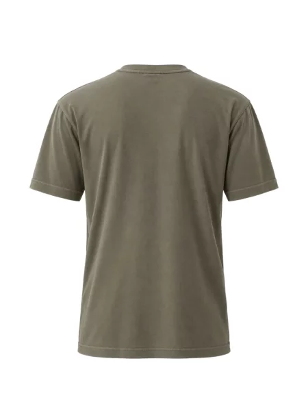 Tricou James Perse cu decolteu rotund verde