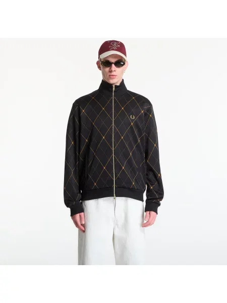 Fred Perry Bluza schwarz czarna
