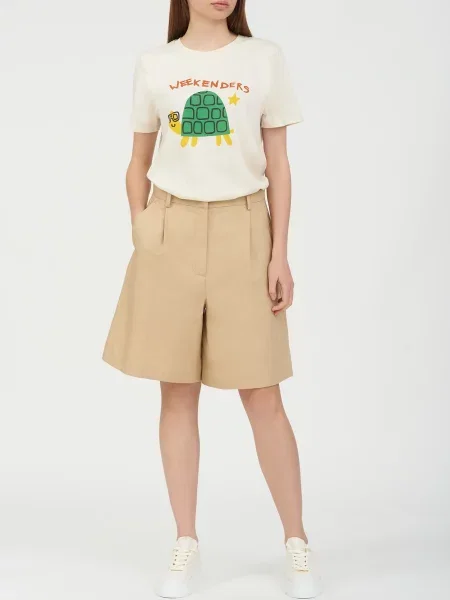 Шорти Weekend Max Mara бежеві