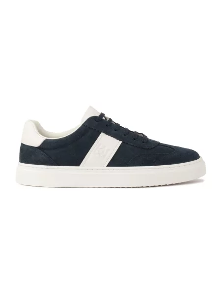 Sneakersy Kazar zamszowe białe