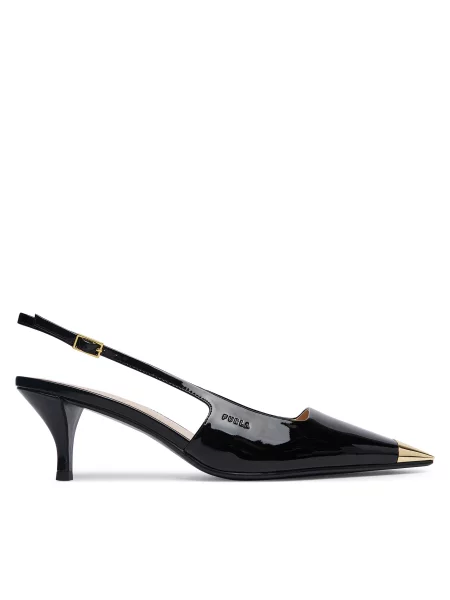 Furla Körömcipők Metal Slingback CN fekete