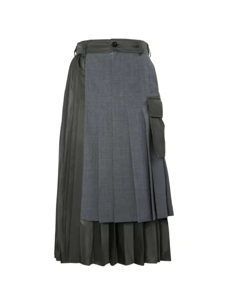 Fustă Sacai gri