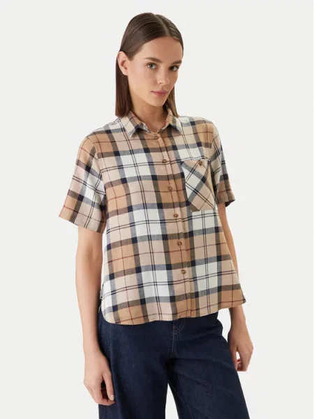 Barbour Πουκάμισο Fern μπεζ