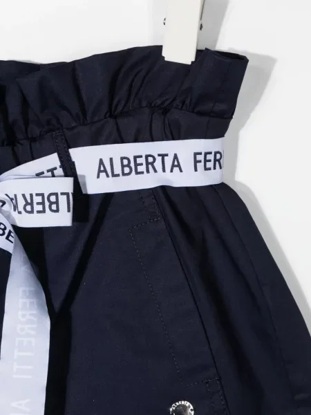 Szorty dziecięce Alberta Ferretti niebieskie