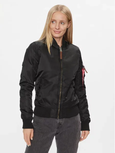 Bomber jakna Alpha Industries črna
