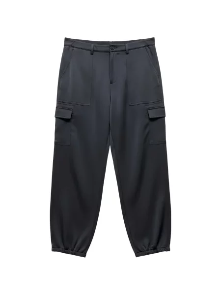 Карго панталони Black Label черно