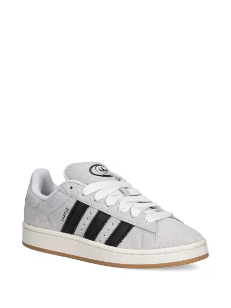 Ριγέ μισό φερμουάρ sneakers Adidas EQT σουέντ μαύρο