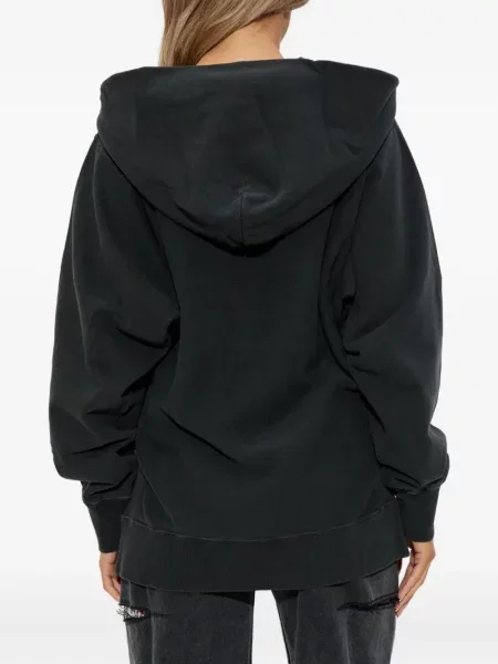 Hanorac cu glugă Maison Margiela negru