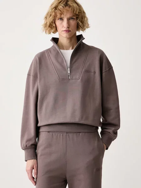 Calvin Klein hanorac pentru femei din maro