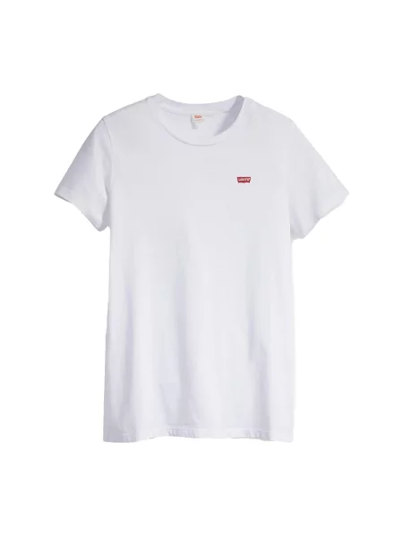 Levi's Koszulka Kobiety jednolity S biały