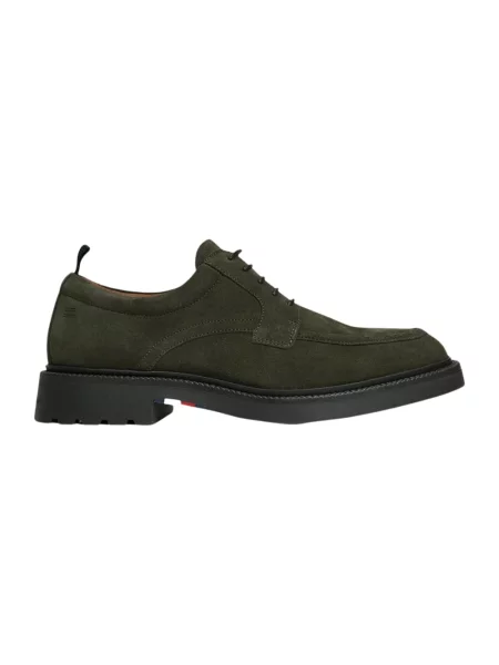 Tommy Hilfiger Półbuty Corporate Casual Sde Deck Shoe zielony