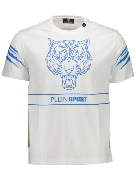 Tricou Plein Sport scurt alb
