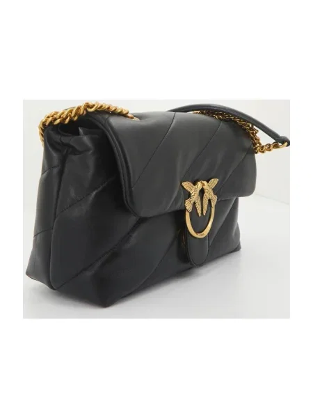 Klasická crossbody kabelka Pinko čierna